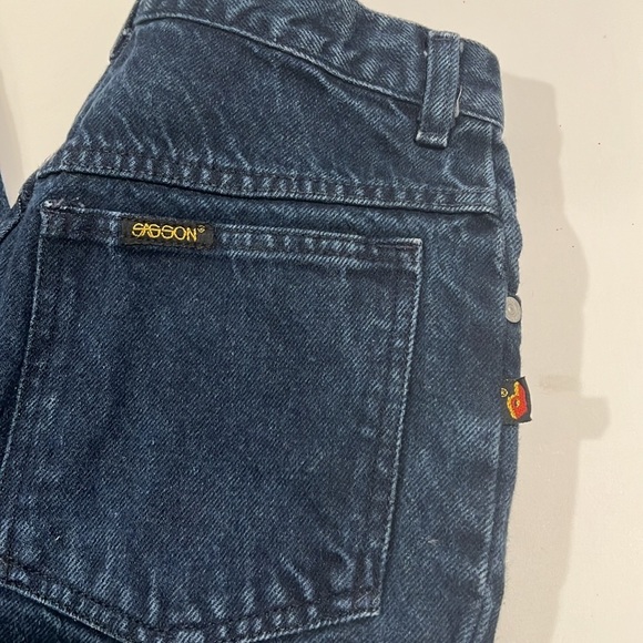 Sasson - vintage, dark wash, high rise ankle, jeans - Picture 7 of 9